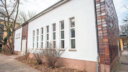 Fast fertig. Das alte Heizhaus wird zur Moschee.