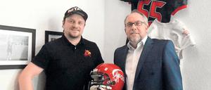 Royalschef Stephan Goericke (r.) und Head-Coach Michael Vogt.