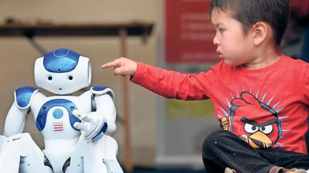 Frühreif. Bereits in Schule und Kita soll die Digitalisierung eine Rolle spielen.
