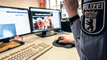 Twittern gegen Hetze. Die Berliner Polizei nutzt Social Media.