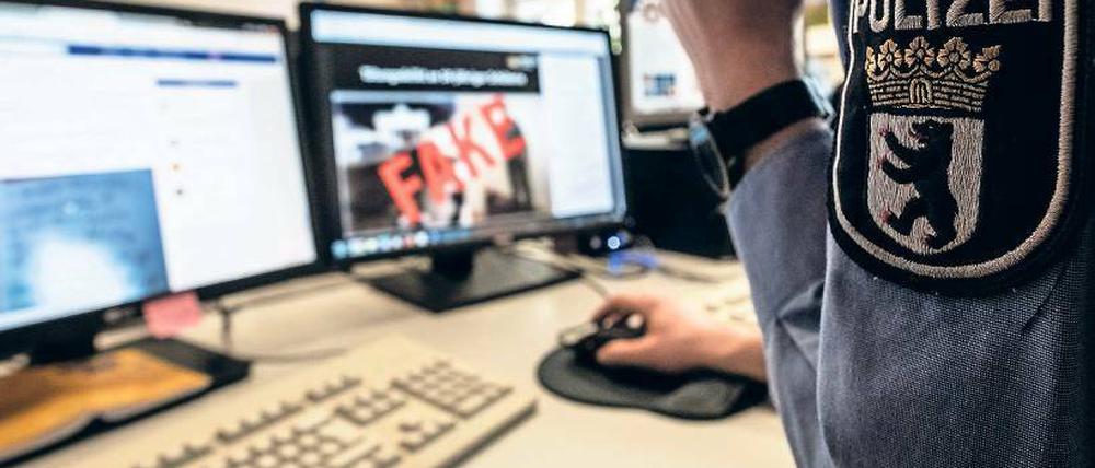 Twittern gegen Hetze. Die Berliner Polizei nutzt Social Media.