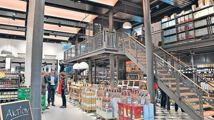 Edel und regional. Getränke Hoffmann hat seine neue Filiale eröffnet.