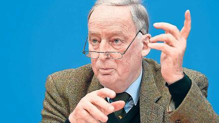 Jugendsünde? Alexander Gauland fragt Mitarbeiter nicht nach früher.