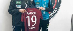 Weiterhin im Turbine-Dress. Felicitas Rauch hat ihren Vertrag beim Potsdamer Frauen-Bundesligist verlängert - zur Freude von Cheftrainer Matthias Rudolph.