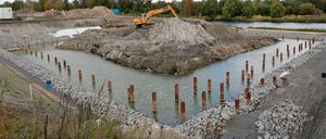 Wann wird die Marina in Teltow fertig? Schätzungen gibt es, Gewissheiten nicht.
