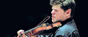 Virtuose von Format. Der Violinist Guy Braunstein.