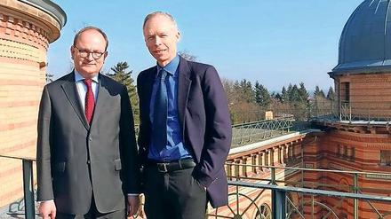 Klimaretter. Neue PIK-Chefs Ottmar Edenhofer (l.) und Johan Rockström.