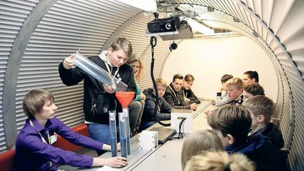 Ausprobiert. An den Stationen testeten die Schüler, was sie gut können.