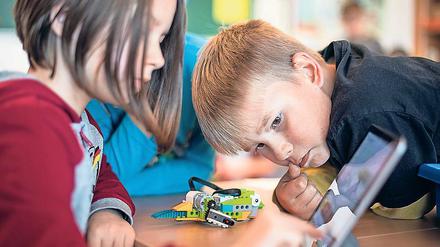 Digitaler Umbruch. Auch Schulunterricht findet zunehmend online statt.