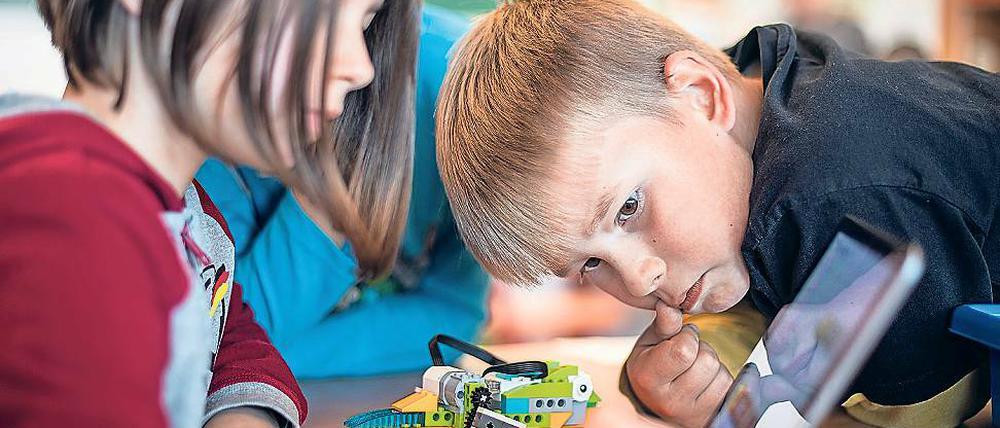 Digitaler Umbruch. Auch Schulunterricht findet zunehmend online statt.