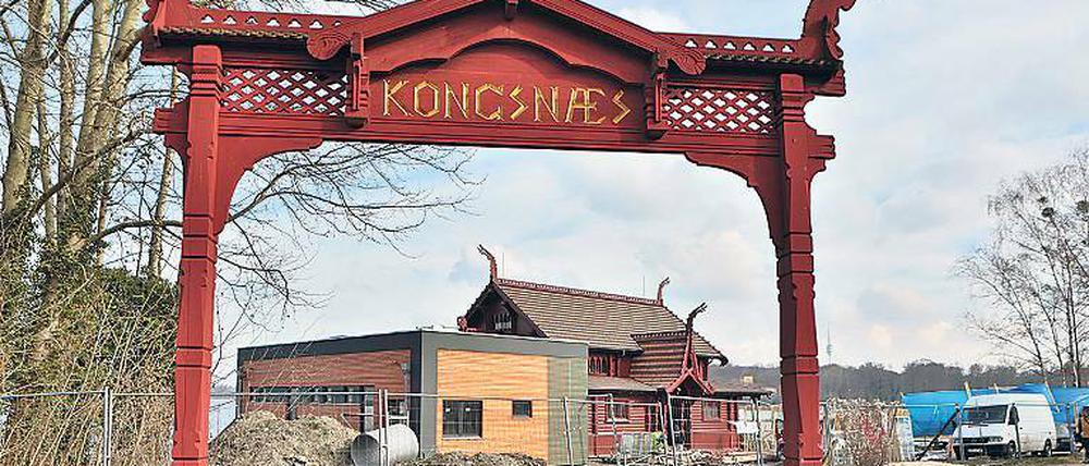 Essen gibt’s später. Das Restaurant in der Ventehalle ist noch nicht fertig.