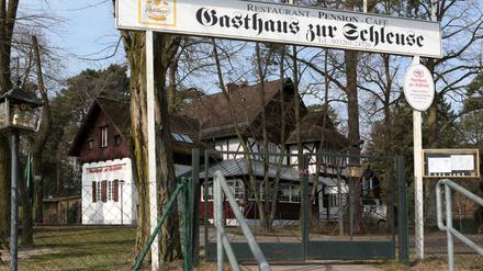 Gasthof zur Schleuse in Kleinmachnow.