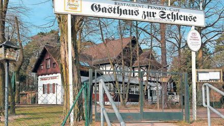 Traditionsreich. Das Gasthaus Zur Schleuse wurde 1905 erbaut.