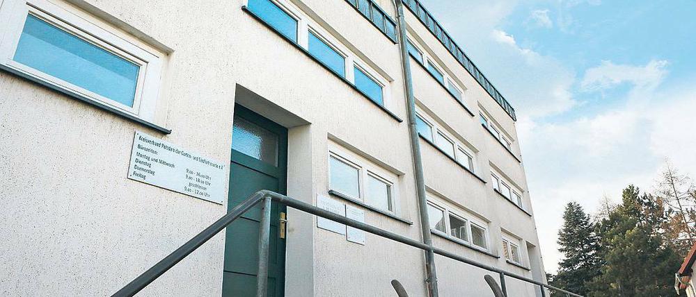 In Schwierigkeiten. Der Kleingartenverband VGS sitzt in Babelsberg.