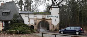 Eingang zur Hakeburg.