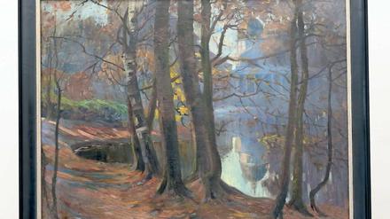 Eine Neuentdeckung. Anna Fründ ist eine Künstlerin, die um 1900 auch in Potsdam wirkte. Sie malte „Das Mausoleum im Park Sanssouci“, das jetzt als Dauerleihgabe dem Potsdam Museum übergeben wurde. Dort ist es ab April zu sehen.