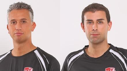 Konstanz. Cheftrainer Davide Carli (l.) und sein Assistent Riccardo Boieri haben Verträge bis Sommer 2020 erhalten.