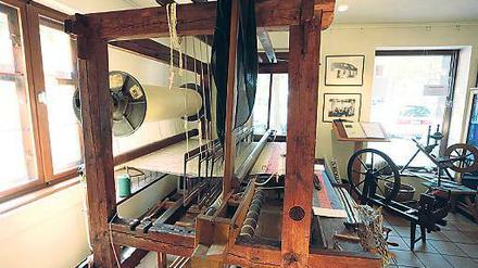 Historisch. Blick in das kleine Museum in der Karl-Liebknecht-Straße.
