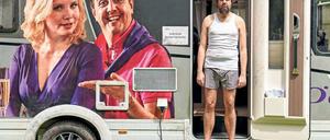 Frustriert bis in die Puschen. Pastewka aka Bastian Pastewka will endlich raus aus seiner Rolle und aus der Show, in der Annette Frier die Hauptrolle spielt und er nur mitwirken darf – wo er doch Deutschlands größter Komiker ist!