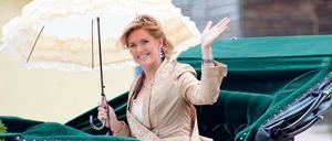 Die Amtsinhaberin. Bis Anfang April ist Nicole Hahn Spargelkönigin.