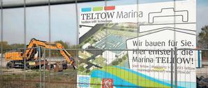 Wer will bauen? Für die Marina am Hafen fehlt der Betreiber.
