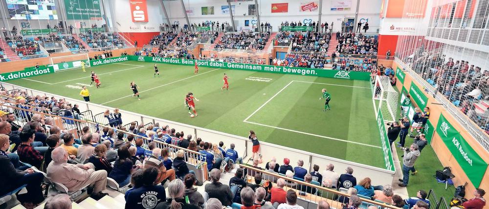 Immer wieder gern besucht. Zum Turbine-Hallencup kehren Gastmannschaften und Zuschauer seit nunmehr sechs Jahren zurück. Von den teilnehmenden Teams waren alle schon mal da.