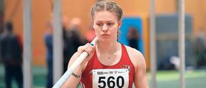 Hoch hinaus. Leni Freyja Wildgrube ist U18-Vizeweltmeisterin.