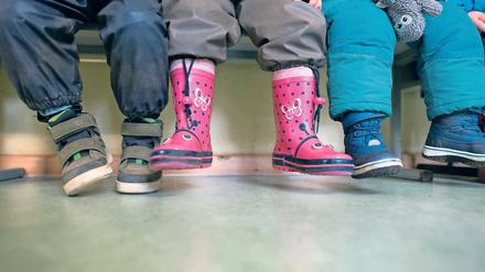 Hartnäckig. Danilo Fischbach und seine Frau Christin mit Tochter Amelie.