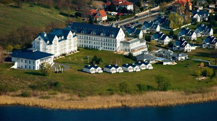 Schmuck. Das Resort Schwielosee hat eine bewegte Vergangenheit.