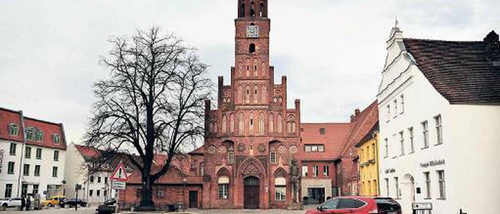 Saniert. Das Altstädtische Rathaus in Brandenburg/Havel.