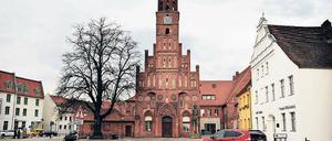 Saniert. Das Altstädtische Rathaus in Brandenburg/Havel.