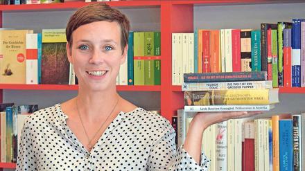 Neu und Alt. Die Philologin Stefanie Müller vom Viktoriagarten.