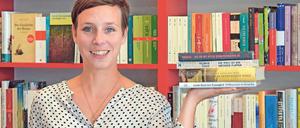 Neu und Alt. Die Philologin Stefanie Müller vom Viktoriagarten.