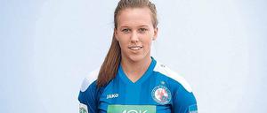 Sie bleibt eine Turbine. Viktoria Schwalm hat einen neuen Vertrag bis Sommer 2020 unterschrieben.