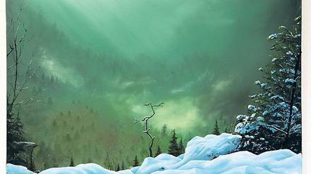 Seelenlandschaften. Nadine Conrads Bild „Abend“.