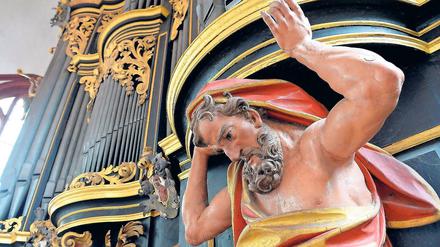 Made in „Orgelland“. Hat Schwestern in Berlin, Treuenbrietzen, Wusterhausen an der Dosse und Pritzerbe im Havelland: Die restaurierte Orgel des märkischen Orgelbauers Joachim Wagner (1690-1749) im Dom St. Peter und Paul in Brandenburg an der Havel.