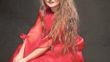 Koloraturkünstlerin. Die virtuose Sopranistin Julia Lezhneva.