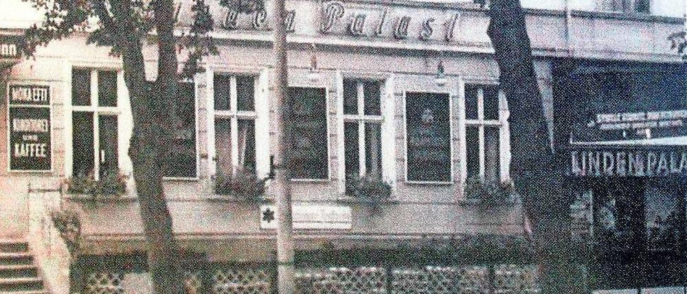 Großes Kino. Der Lindenpalast in Werder (Havel) im Jahr 1926.