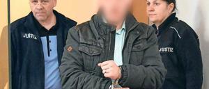 Angeklagt. Der 34-jährige Meik E. im Gerichtssaal.
