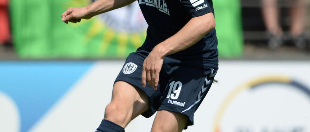 Esprit. Antonin Hennig belebte nach seiner Einwechslung das SVB-Spiel. Auch Tobias Dombrowa erwies sich als erfrischendes Element. Archiv