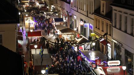 In der Paketbombe in Potsdam befanden sich Batterien an der Zündvorrichtung.