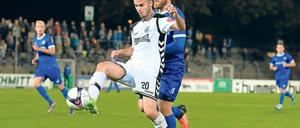 Er gibt immer mehr den Takt an. Farid Abderrahmane erlebt beim SV Babelsberg 03 seine bislang glücklichste Zeit als Fußballer.