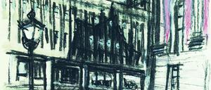 Thomas Sander interessiert sich für Orte, an denen die Widersprüche der Stadt sichtbar werden – wie etwa am Alten Markt.