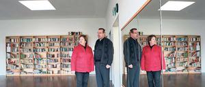 Herz für Neu Fahrland. Carmen Klockow und Remó Kirsch.