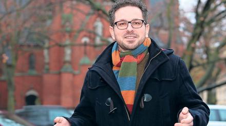 Der Neue in Potsdam-West. Tobias Ziemann ist seit November Pfarrer in der Gemeinden Erlöser, Heilig-Kreuz und Geltow. Vorher war der 34-Jährige sieben Jahre Landpfarrer in Brandenburg. Er probiert gern Neues, macht Radio und twittert.