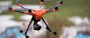 Der "Blaue Lichterglanz" wird am Sonntag von einer Drohne überflogen.