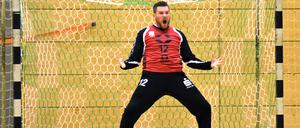 Gigant. Werders Torwart Martin Pfefferkorn glänzte bei der Partie gegen Ludwigsfelde.