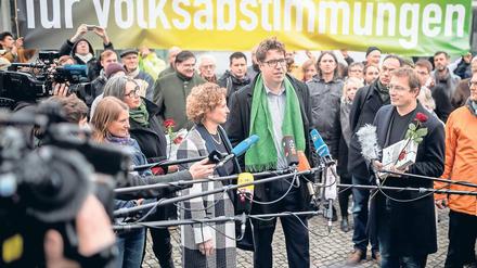 Handwerkszeug. Michael Kellner (m.) hat an der Uni Potsdam Politik studiert.