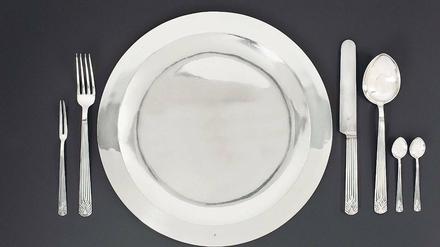 Schöner speisen. Lettrés „Tafel-Besteck der Reichs-Hauptstadt“ von 1928.
