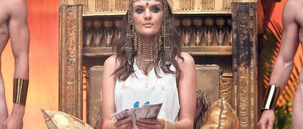 Heimlich Prinzessin . „Smilf“-Protagonistin Bridgette Bird (Frankie Shaw) träumt davon, dass Menschen dafür bezahlen, sie befriedigen zu dürfen. Die frustrierte Mutter hat Geldnot und zu wenig Sex. Foto: Lacey Terrell/Showtime